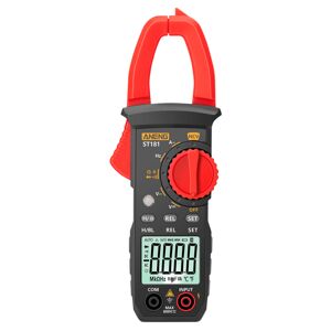 ST181 Digital Clamp Meter for DC/AC Ström 4000 Count Multimeter Amperemeter Spændingstestare Bil Amp Hz Kapacitet NCV Ohm