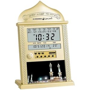 Azan-moskeen B?neklocka Islamisk Moské Azan-kalender Muslim B?n V?ggklocka Alarm Ramadan Hem D p?litlig