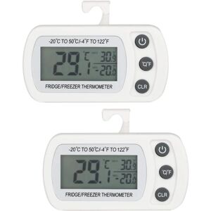 2 STK Digitalt Køle-Fryser Termometer Temperatur