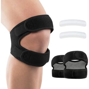 Patellar senstödsrem 2-pack, smertelindring og knä og Patel