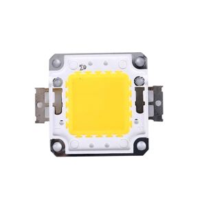 1 stk cob led lys dc led pære chip ombord 10W 30W 50W 70W Yellow 20W