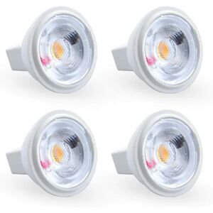 3W MR11 GU4 LED-lampe Cool White 6000K AC/DC 12V (4stk) - Perfet