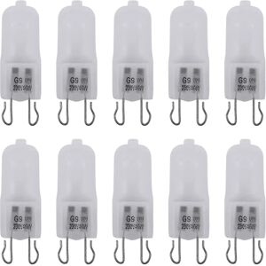 10x G9 Halogen Varm hvid Office Capsule Frosted Light Pære Lampe 40w 230v [reduceret!!!nyt tilbud]