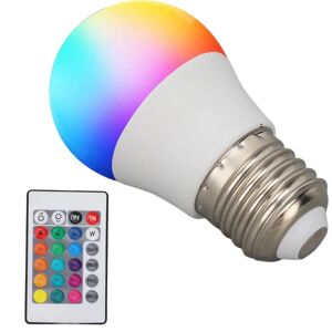 LED Pære Lys RGBW 5W E27 Farveskiftende Pære med
