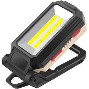 LED-lygte arbejdslys, 10W LED-flood-lys Genopladeligt bærbart inspektionslys Magnetisk lommelygte med USB