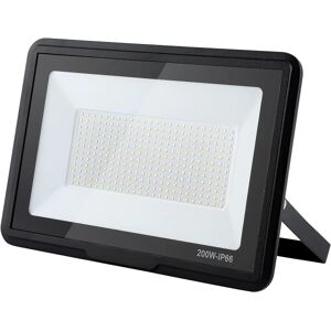 Led Floodlight, 200w 25000lm Udendørs Led Spotlight, 6000k Led Floodlight