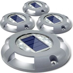 Solar Deck Lights Driveway Dock LED Light Solar Powered Outdoor