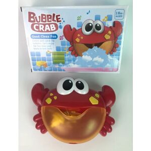 Badeværelse Krabbe Frø Boblemaskine Badekar Krabbe Boble Krabbe Frø Boblemaskine Børn Krabbelegetøj Crab Bubble Machine 12 Songs Box