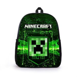 Minecraft trykt mønster rygsæk rejsetaske Student rygsæk taske 7