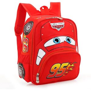 Børnerygsæk Car Lightning McQueen Rygsæk - Perfet red