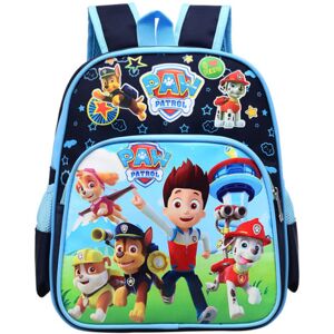 Barn Marvel PAW Patrol Ryggsäck Skolbokväska Ryggsäck mørkeblå