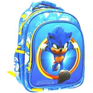 Sonic The Hedgehog 2 Junior Rygsæk Skoletaske 30x25x15cm Multicolor one size