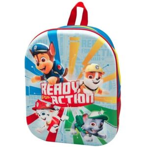 Paw Patrol 3D Ready For Action School Bag Rygsæk 36x28x11cm Multicolor one size