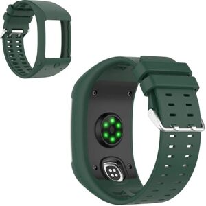 Generic Polar M600 silicone watch band - Green Green