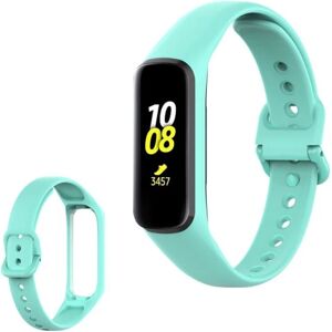 Generic Samsung Galaxy Fit 2 simple silikone rem - cyan Green