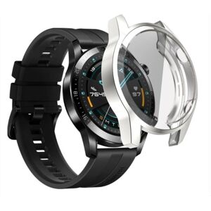 Generic Huawei Watch GT 2 46mm galvaniseret etui - Sølv Silver grey