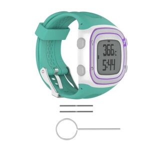 Generic Garmin Forerunner 10 blød erstatnings sports urrem i silikone - Green