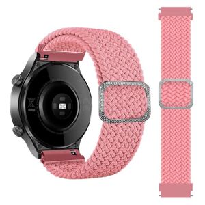 Generic 20mm Samsung Galaxy Watch Active 2 - 40mm / Watch (42mm) braid p Pink