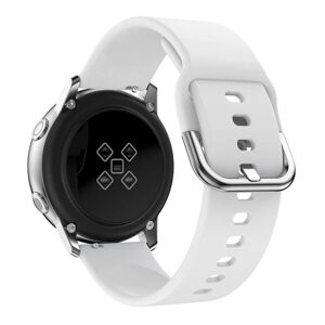 Generic Samsung Galaxy Watch Active 20mm udskiftelig urrem - hvid White