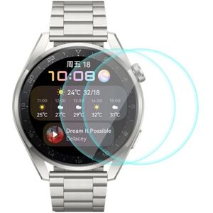 Generic 2Pcs ENKAY Huawei Watch 3 Pro 9H ultra clear tempered glass scre Transparent