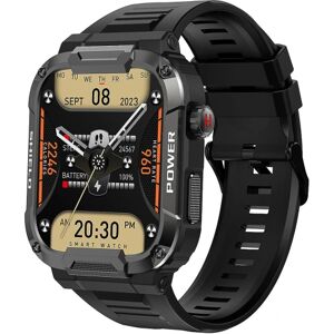 Gard Pro Ultra Smart Watch, Robust Military Fitness Watch, Vandtæt Støvtæt Black