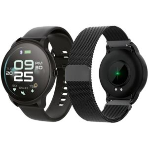 FOREVER Smartwatch ForeVive2 SB-330 med ekstra rem - sort Black