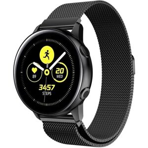 ExpressVaruhuset Samsung Galaxy Active 2 Armbånd Milanese Loop Sort Black