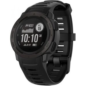 ExpressVaruhuset Garmin Instinct Stilfuld silikone armbåndsløber Black