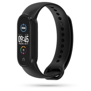 ExpressVaruhuset Xiaomi Mi Band 5/6 gummiarmbånd Tech-Protect Iconband Black