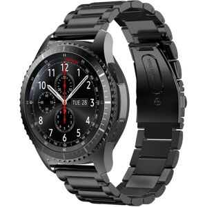 Metalarmbånd til Samsung Gear S3 Frontier/S3 Classic Sort