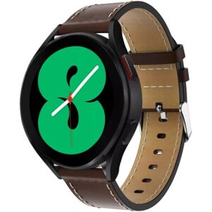 Klassisk læderrem Samsung Galaxy Watch 6 44mm Brun