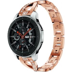 Rhinestone Crystal Armbånd Samsung Galaxy Watch 46mm Rose Gold