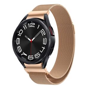 Full Fit Milanese Armbånd Samsung Galaxy Watch 6 44mm Rose Gold