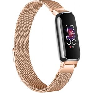 Milanese Loop Armbånd Fitbit Inspire 3 Rose Gold