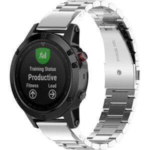 Metalarmbånd Garmin Fenix 5/5 Plus/6/6 Pro Sølv