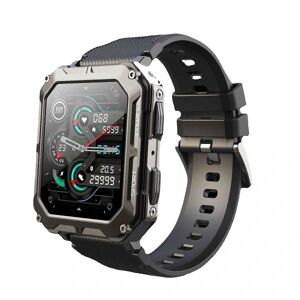 DAO Black Friday-tilbud Overraskelse Nyt C20pro Bluetooth Call Smart Watch Outdoor Three-proof Sports Vandtæt Trintælling Multi Sport Smart Watch[DB] Black