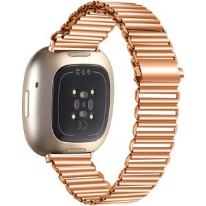 INF Urrem i rustfrit stål Rose guld  Fitbit Versa 3 / Versa 4 / Sens Rose guld