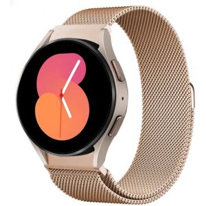 Megabilligt Galaxy Watch 4/5 Metal Armelet 20mm Milanese Mesh Rosé Gold