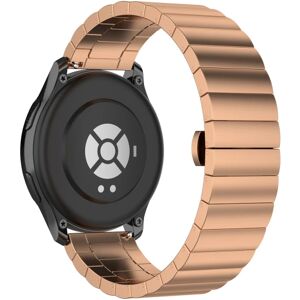 22 mm 20 mm metalbånd til Samsung Galaxy ur 3 Active2 Gear S3/Huawei ur GT GT2 rustfrit stålbånd til Amazfit GTR 47 mm Rose guld- Perfet Rose gold Active 2 42mm