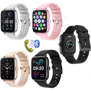 Smart Klocka Stilfuldt Smart Watch med BT Call O Full HD Pink