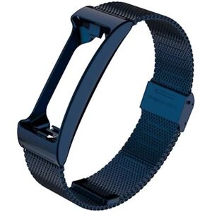 Til Fitbit Inspire Hr Mijobs Milan Buckle rustfrit stål urbånd Blue