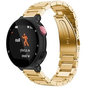 Universal Smart Watch Three Steel Strips Urrem til Garmin Forerunner 220 / 230 / 235 / 630 / 620 / 735 Gold