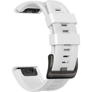 Til Garmin Approach S60 22mm Silikone Sport Pure Color Watch Band MHH White