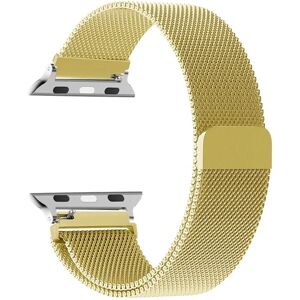 Milanese looprem For apple Urbånd 44mm 40mm 45mm 49mm 41mm 38mm 42mm 44 mm Armbånd iwatch Series 9 3 6 5 SE 7 8 Ultra 2 guld gold 38mm 40mm 41mm