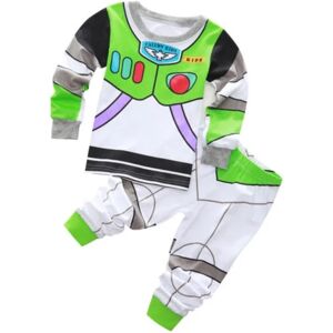 Børn Drenge Piger Toy Story Sweatshirt Toppe Bukser Træningssæt - Perfet Buzz Lightyear 110