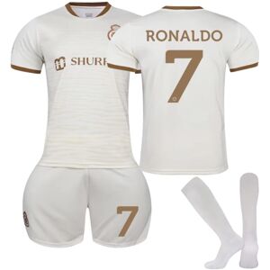 2022-2023 Al-Nassr FC Udebane fodbolddragter til børn No.7 Ronaldo 22