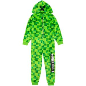 Minecraft Unisex Kids Onesie Grøn Pixelate Creeper