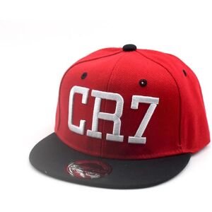 Ny 2023 børn Cr7 kasket sommer baseball kasket hat Drenge Piger Børn Snapback Ronaldo Hatte Hip Hop Caps Red 50-54CM