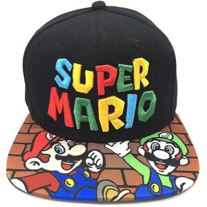 Super Mario Man Baseball Cap Broderi Pikachu Sports Cap yz