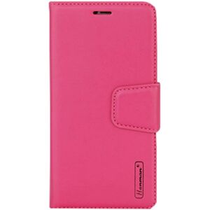 iPhone 12 - Beskyttende Elegant Wallet Case (Hanman) Rosaröd